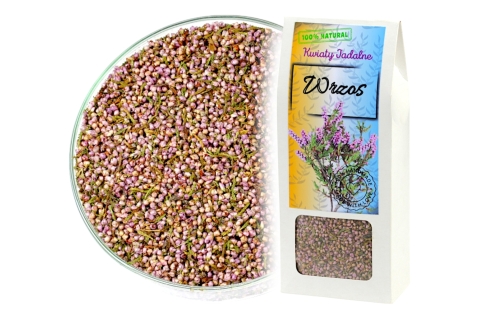 Kwiaty Jadalne WRZOS KWIAT SUSZONY (20g) Do Dekoracji, Naparów i Na Prezent